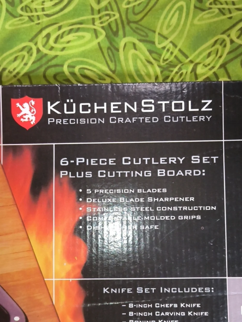 Küchenstolz Precision Crafted Cutlery 6-PC Set - New Open Box